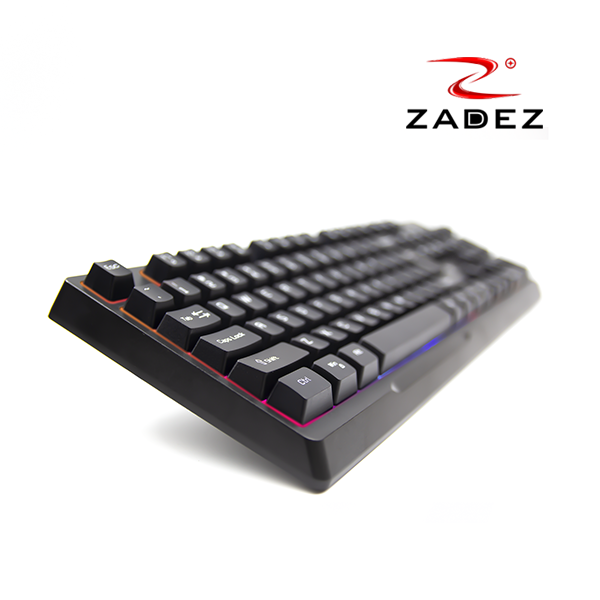 Bàn Phím Gaming ZADEZ G850K Dây USB Dài 1.7M, Đèn LED RGB - Hàng Chính Hãng