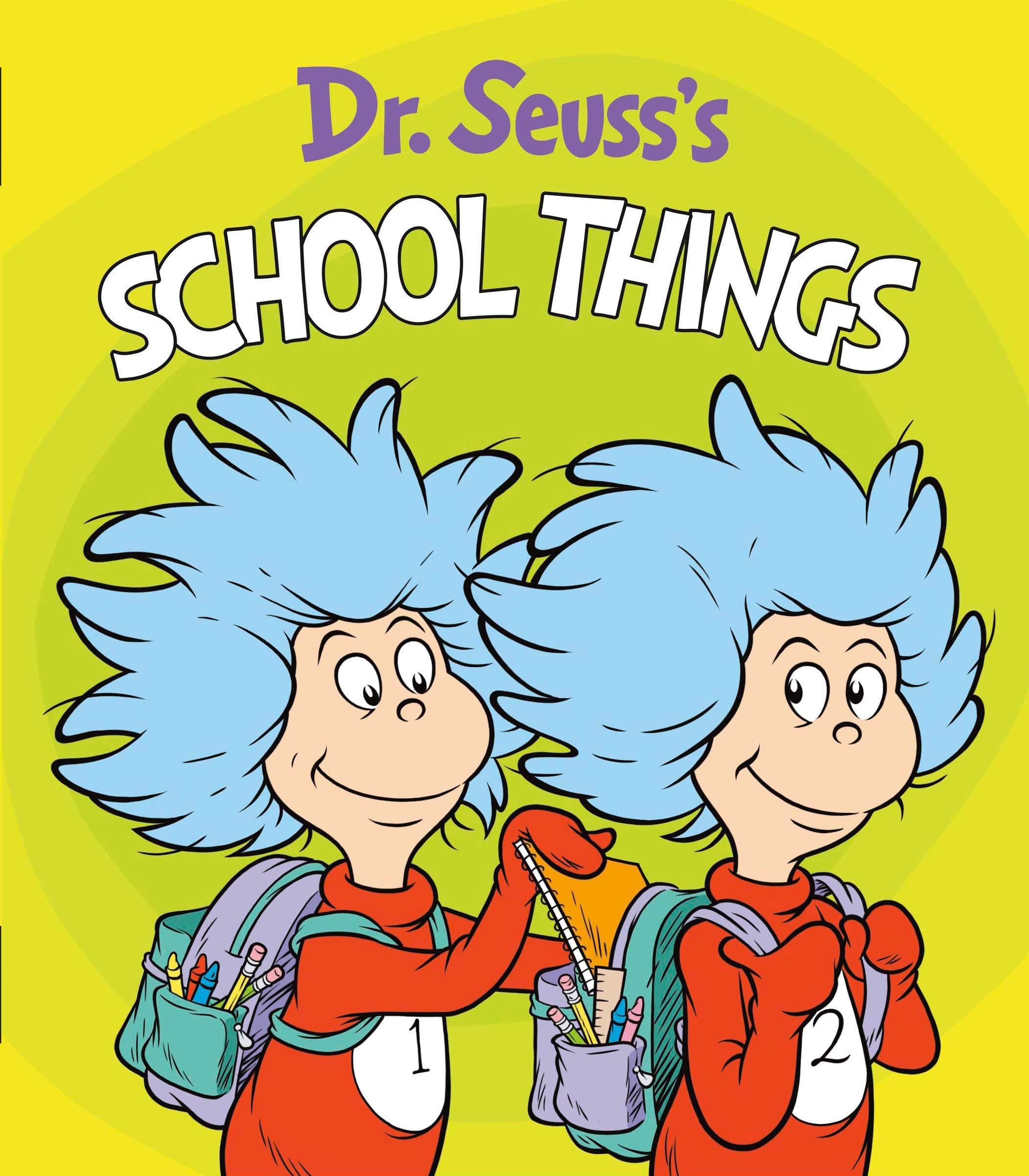 Dr. Seuss's School Things (Dr. Seuss's Things Board Books)