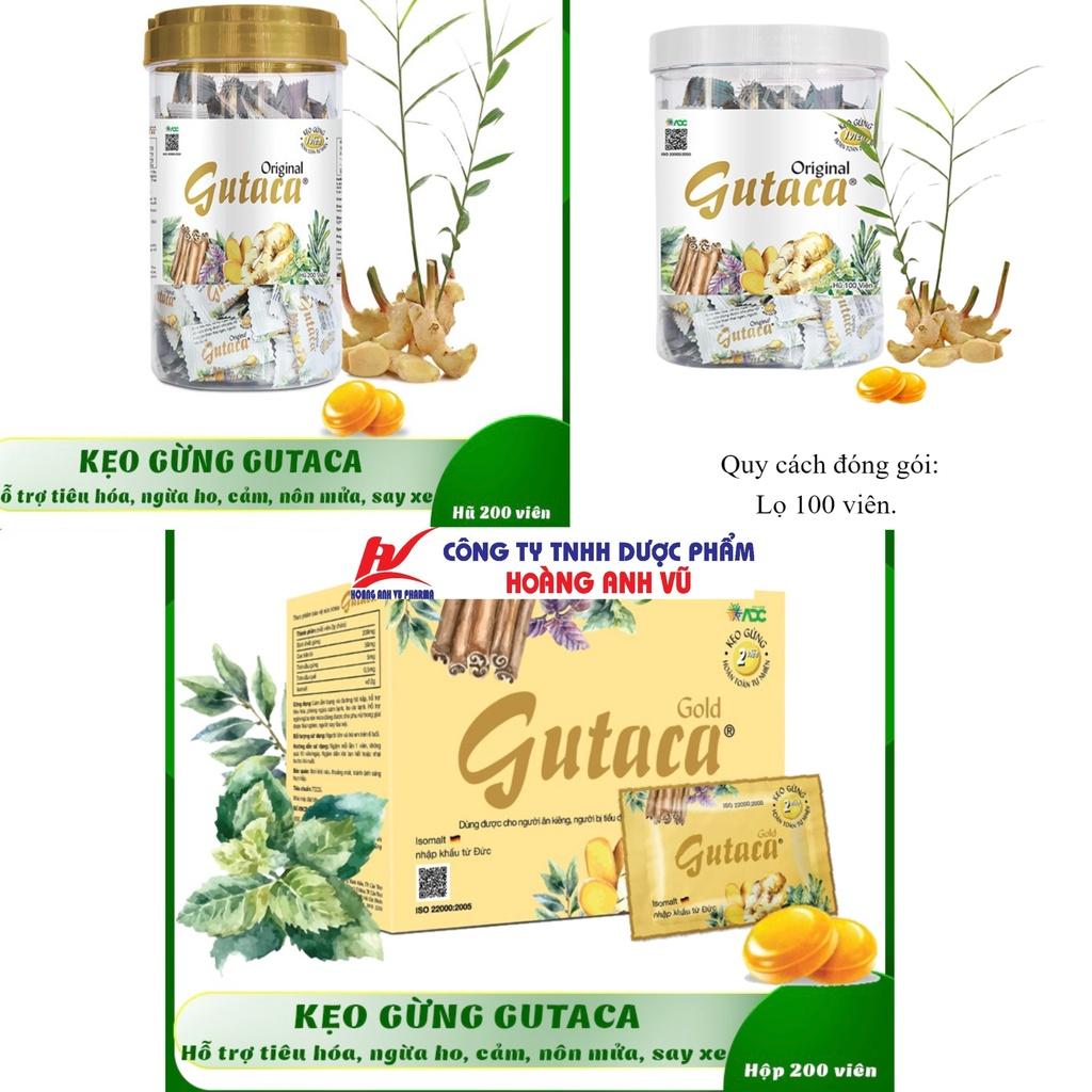 KẸO GỪNG GUTACA ORGINAL &amp; GUTACA GOLD