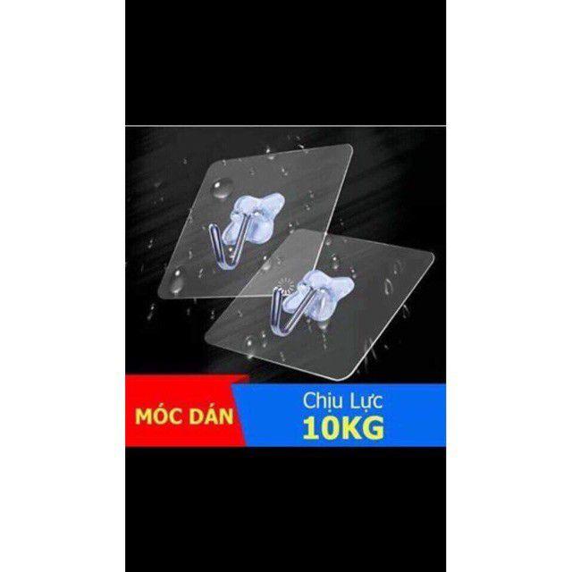 Compo 10 miếng móc dán siêu dính chịu lực được 10 kg