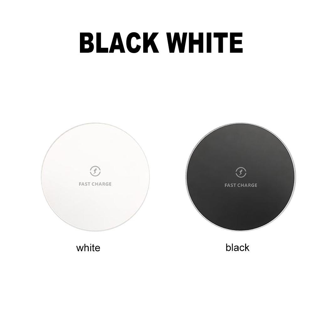 Wireless Fast Charger 15w Qi Charging Pad QC 3.0 for  Black