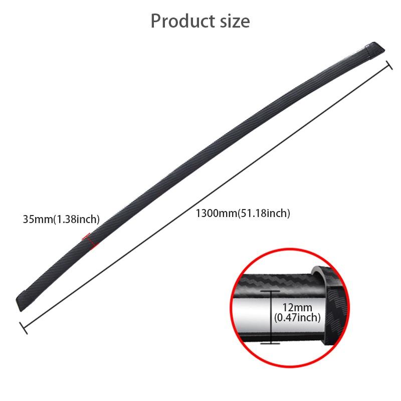 Đèn phanh/báo rẽ/chạy ban ngày LED Spoiler gắn phía sau xe ô tô 12V dài 130cm
