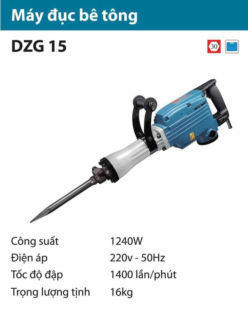 MÁY ĐỤC BÊ TÔNG 30MM 1240W DONGCHENG DZG15 - HÀNG CHÍNH HÃNG