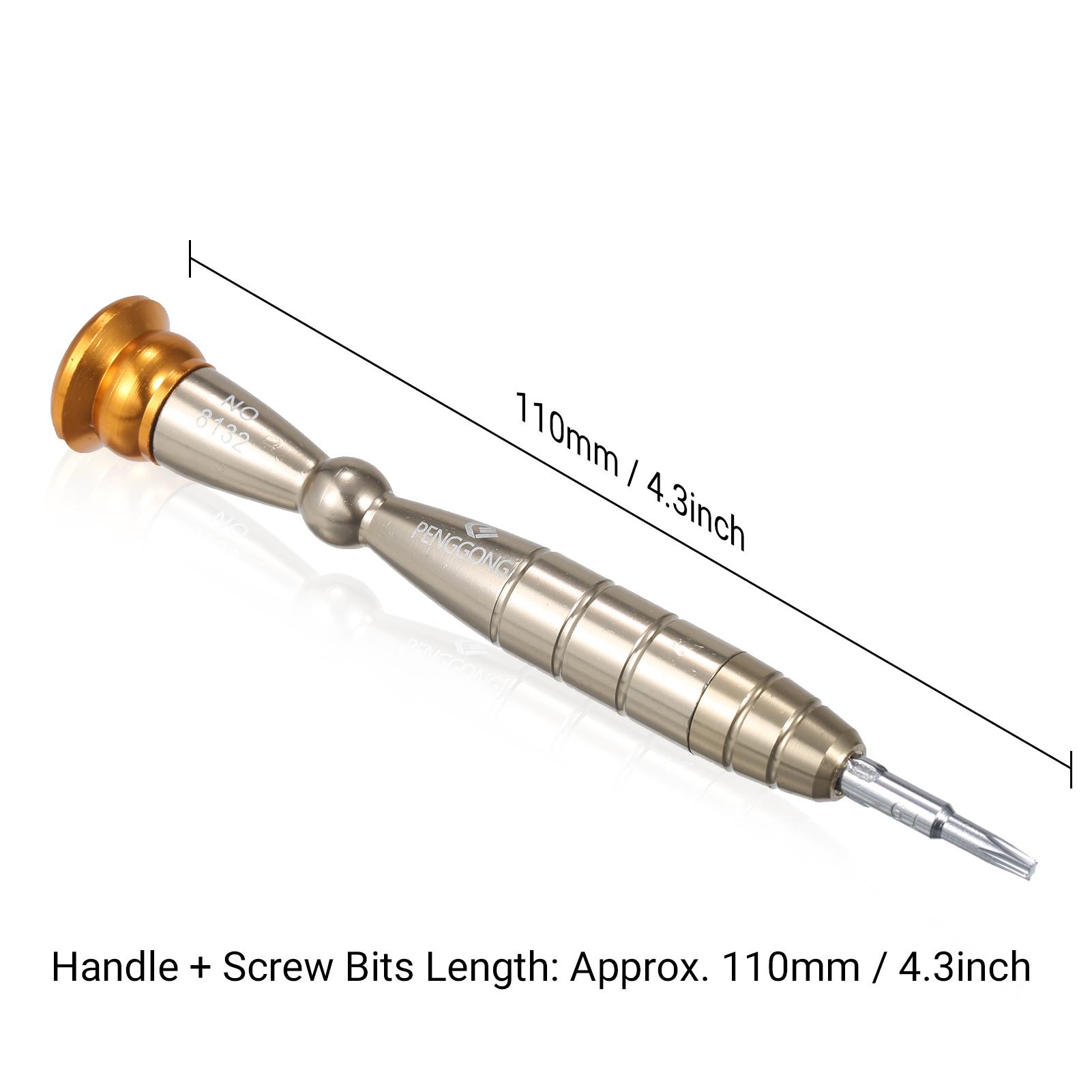 16 In 1 Precision Screwdriver Set with 12 Bits Mini Driver Kit Professional Electronics Repair Tool Kit for Repair Phone