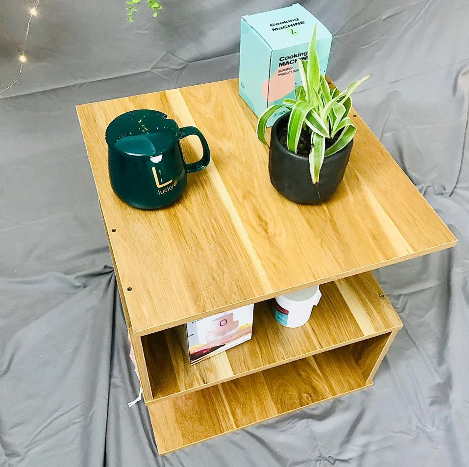 Tap Đầu Giường, Tủ Đầu Giường Thông Minh Phong Cách Tối Giảm, Dễ Lắp Đặt, Phủ Melamin Chống Xước, Chống Nước Thương Hiệu Gosashi-KDGSO5