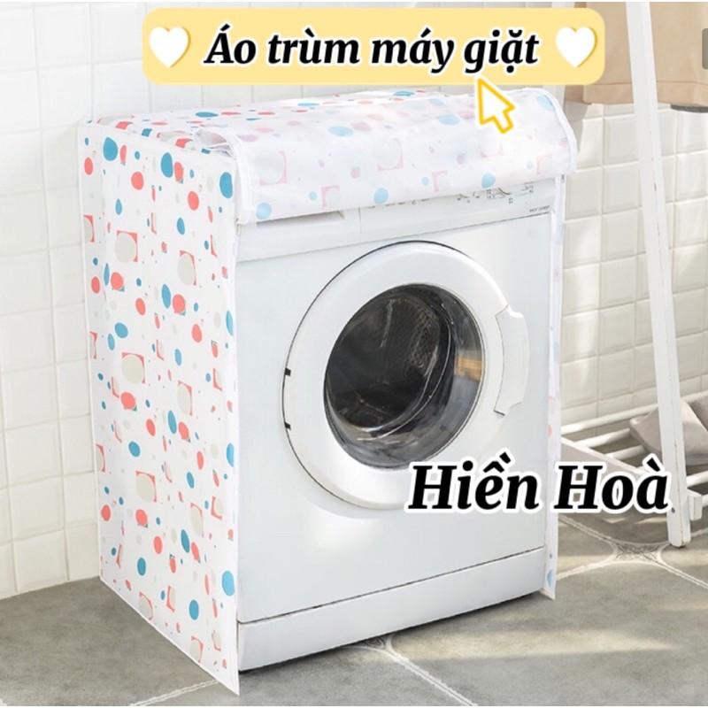 Áo trùm máy giặt chống bùi bẩn dành cho máy giặt cửa trên, cửa trước