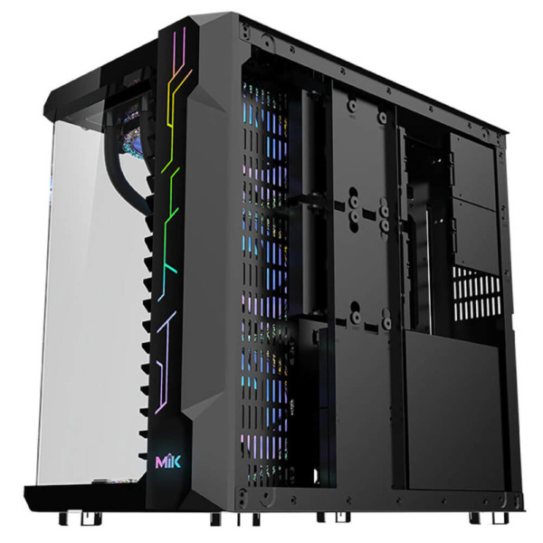 MIK LV07 – Black – Mid Tower Case_ HÀNG CHÍNH HÃNG