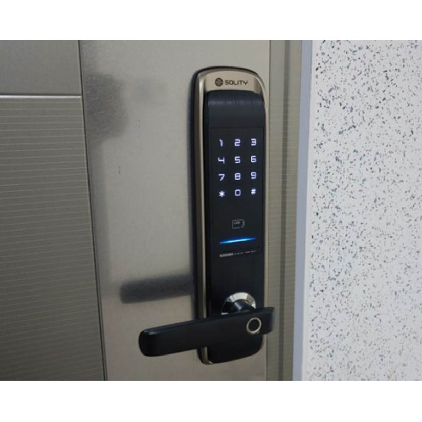 Khóa vân tay Solity GM-6000BK | Khóa thông minh Solity | Khóa điện tử Hàn Quốc nhập khẩu