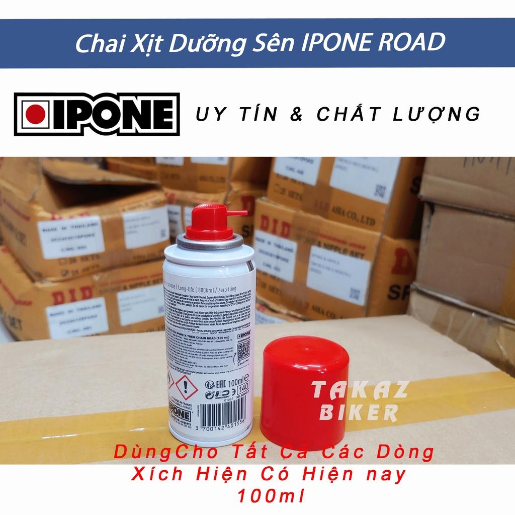 Xịt dưỡng sên siêu mini 100ml IPONE made in France Dòng ROAD