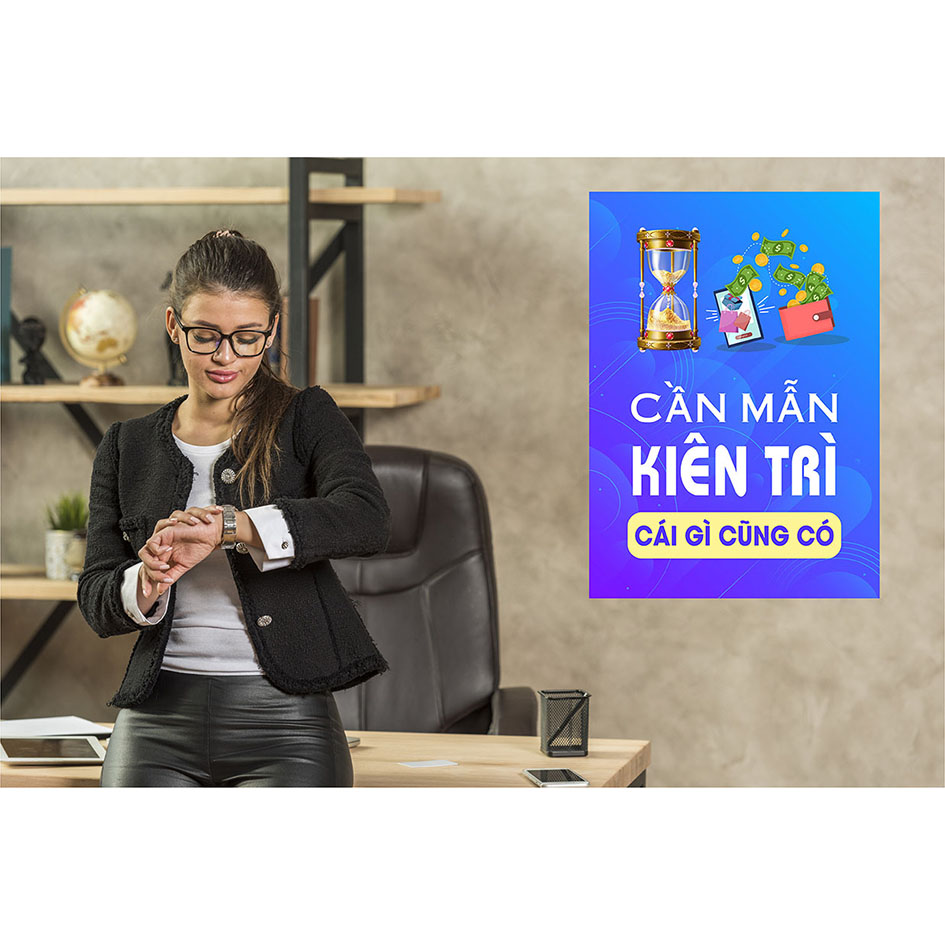 Decal trang  trí Slogan trang trí văn phòng công ty số 18