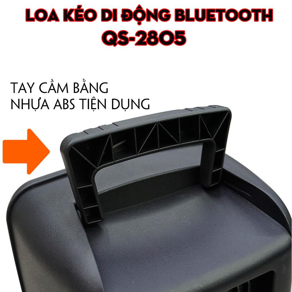 Loa Bluetooth Kimiso QS-2805 - Âm Thanh Sống Động kết hợp Đèn Led - hàng nhập khẩu