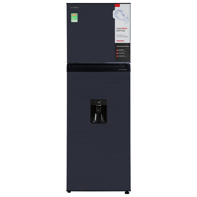 Tủ lạnh Toshiba Inverter 249 lít GR-RT325WE-PMV(06)-MG - Hàng chính hãng - Giao tại Hà Nội và 1 số tỉnh toàn quốc