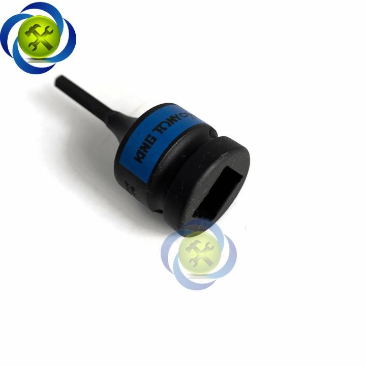 Tuýp đen lục giác 4mm Kingtony 405504 loại 1/2