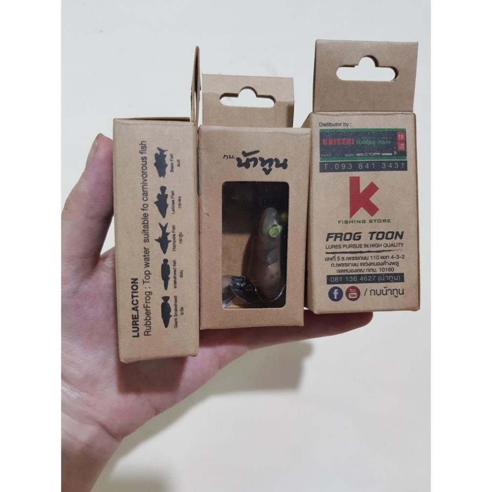 Mồi Nhái Hơi Frogtoon V4 THẾ GIỚI ĐỒ CÂU LURE 68 Mồi Nhái Hơi Thái Lan Nhập Khẩu Chính Hãng