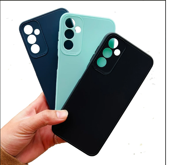 Ốp màu 6D Camera Dành Cho Samsung galaxy A14 5G Cao cấp, chống bám vân tay, không trơn trượt, bảo vệ camera