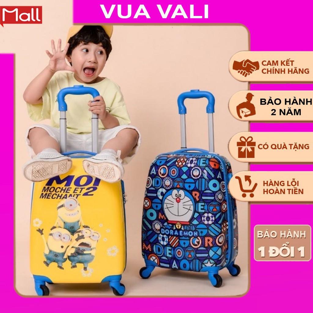 Vali in 2 măt trẻ em   nhựa dẻo cao cấp nhiều mẫu mã đa dạng thích hợp cho bé đi du lịch đi chơi VL89