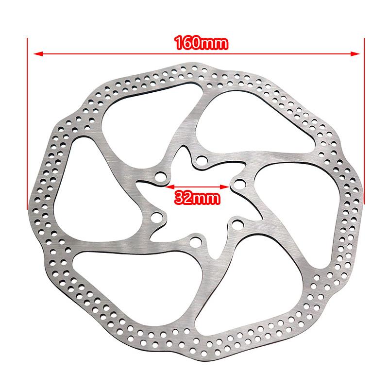 Đối với Xiaomi Điện xe điện M365 Đĩa phanh 5 lỗ 140mm 160mm đĩa phanh đĩa sau đĩa phanh sau đĩa phanh Color: B