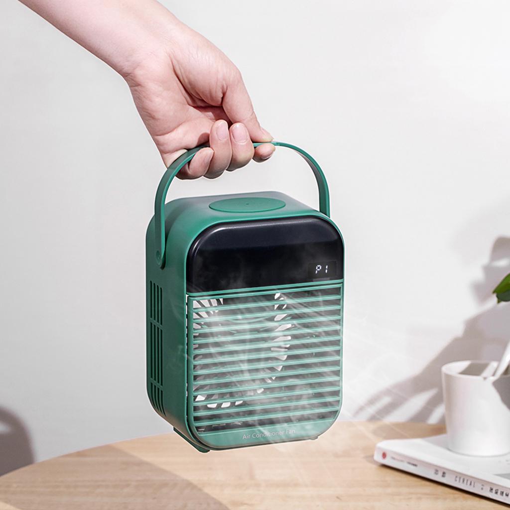 Portable Mini Air Conditioner Desktop Fan Cooler Humidifier Purifier