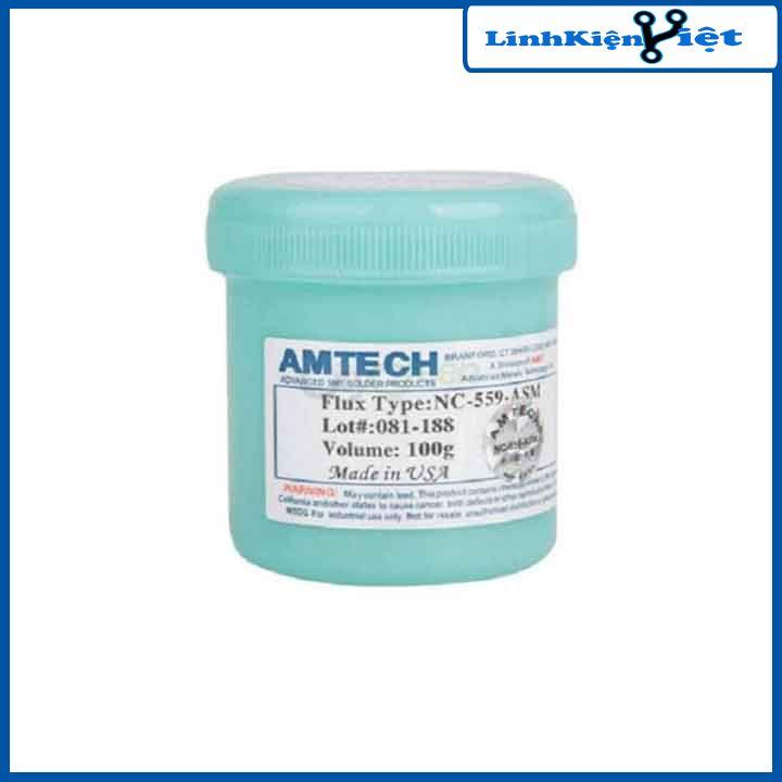 Mỡ hàn, keo hàn Amtech NC-559-ASM 100g hàng chuẩn loại 1