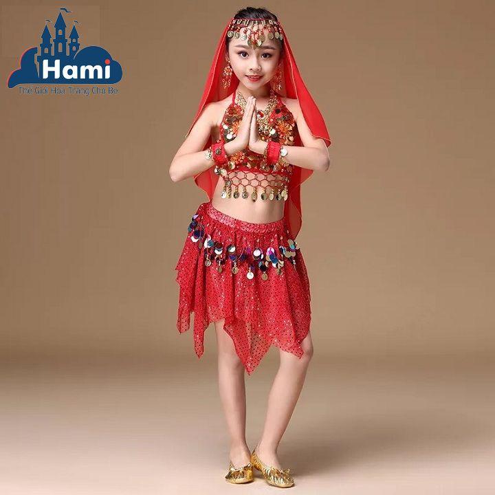 TRANG PHỤC MÚA BỤNG BELLY DANCE CHO BÉ GÁI