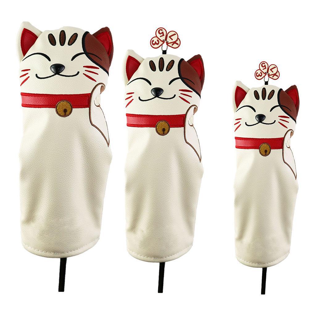 3pcs/Set Durable Golf  .1 3 5 Driver Headcover  Guard