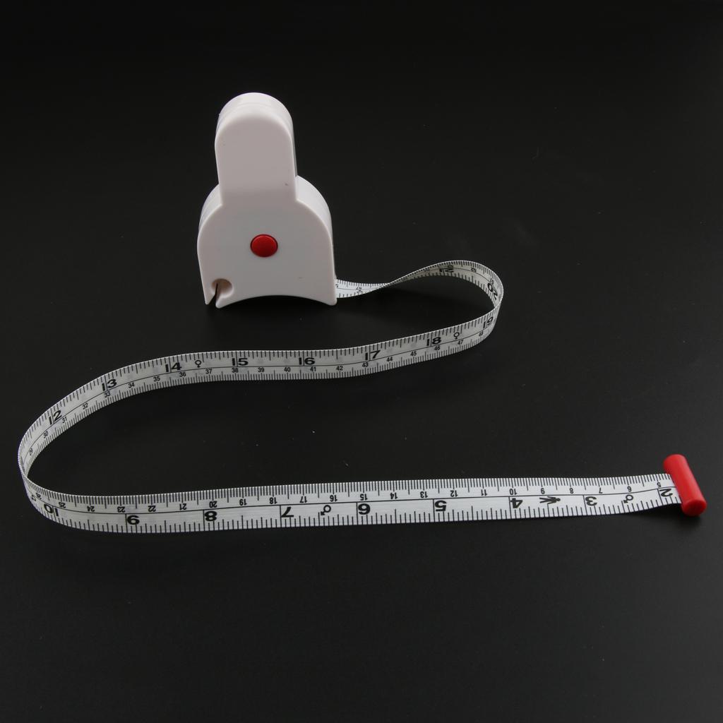 Premium Body Mass Measurements Measuring Body   Waist Tape Measure White