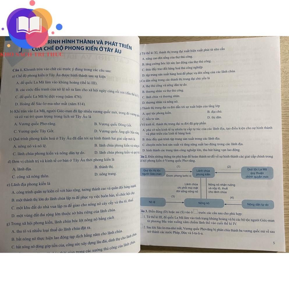Sách - Bài tập phát triển năng lực Lịch Sử và Địa Lí 7