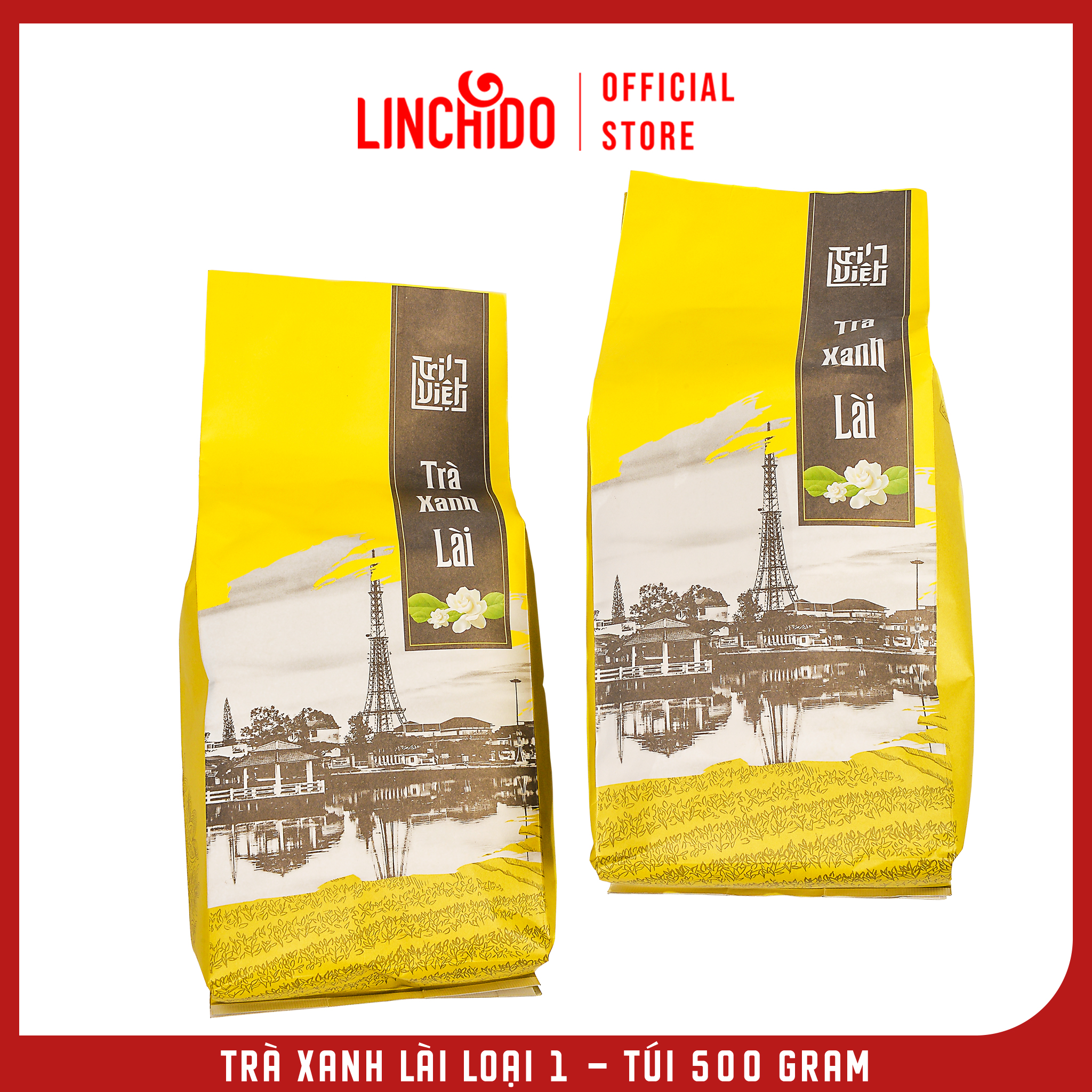 TRÀ XANH LÀI 1 - TRÀ PHA CHẾ - TRÀ LÀI THƠM ĐẬM VỊ PHA TRÀ SỮA TRÀ TRÁI CÂY - Túi 500G