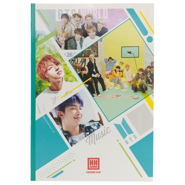 Vở South Star Kpop 4 Ôly Vuông (96 Trang) - 0752 - Mẫu 8 - BTS