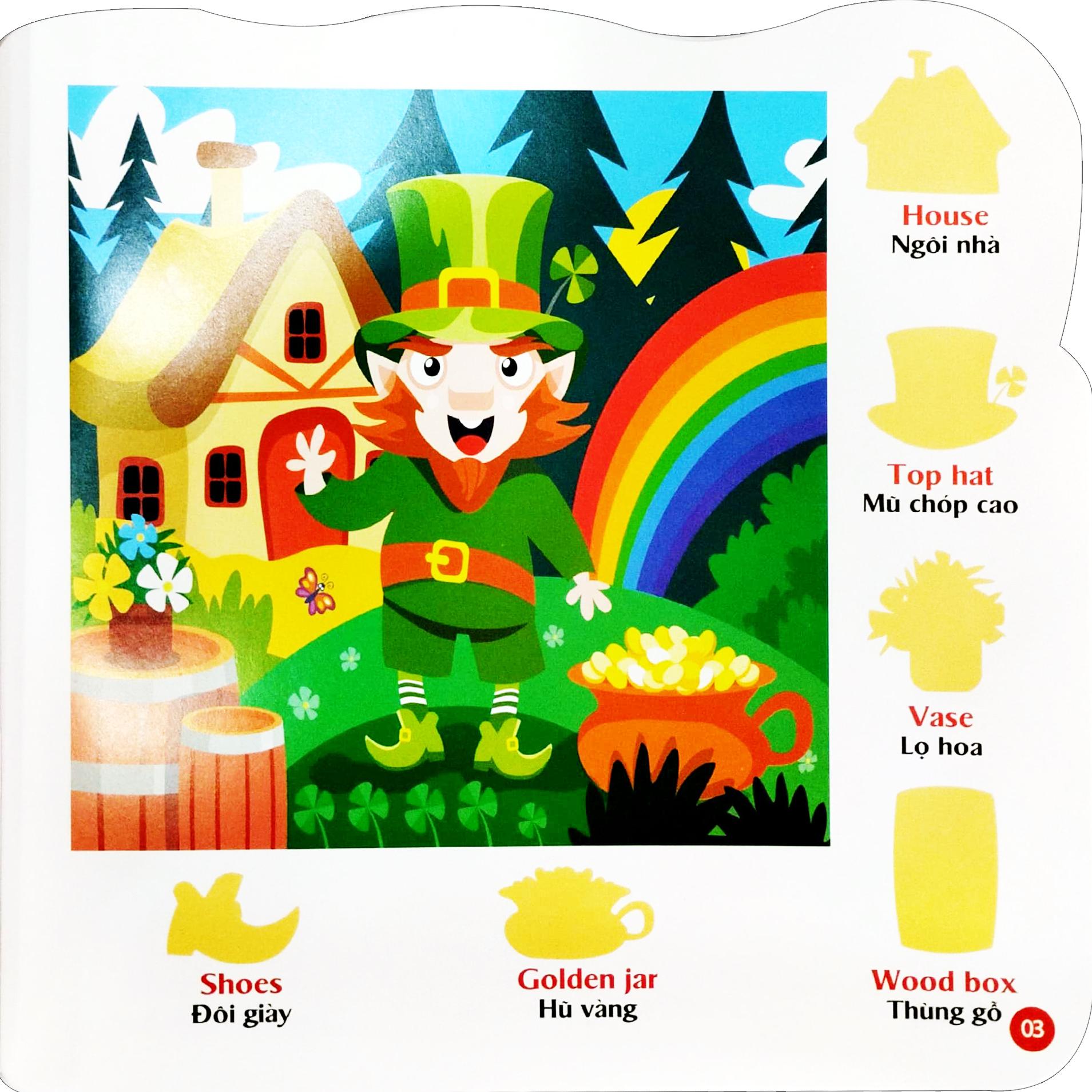 Sticker - Bóc Dán Hình Thông Minh - Song Ngữ Anh-Việt - Tập 4