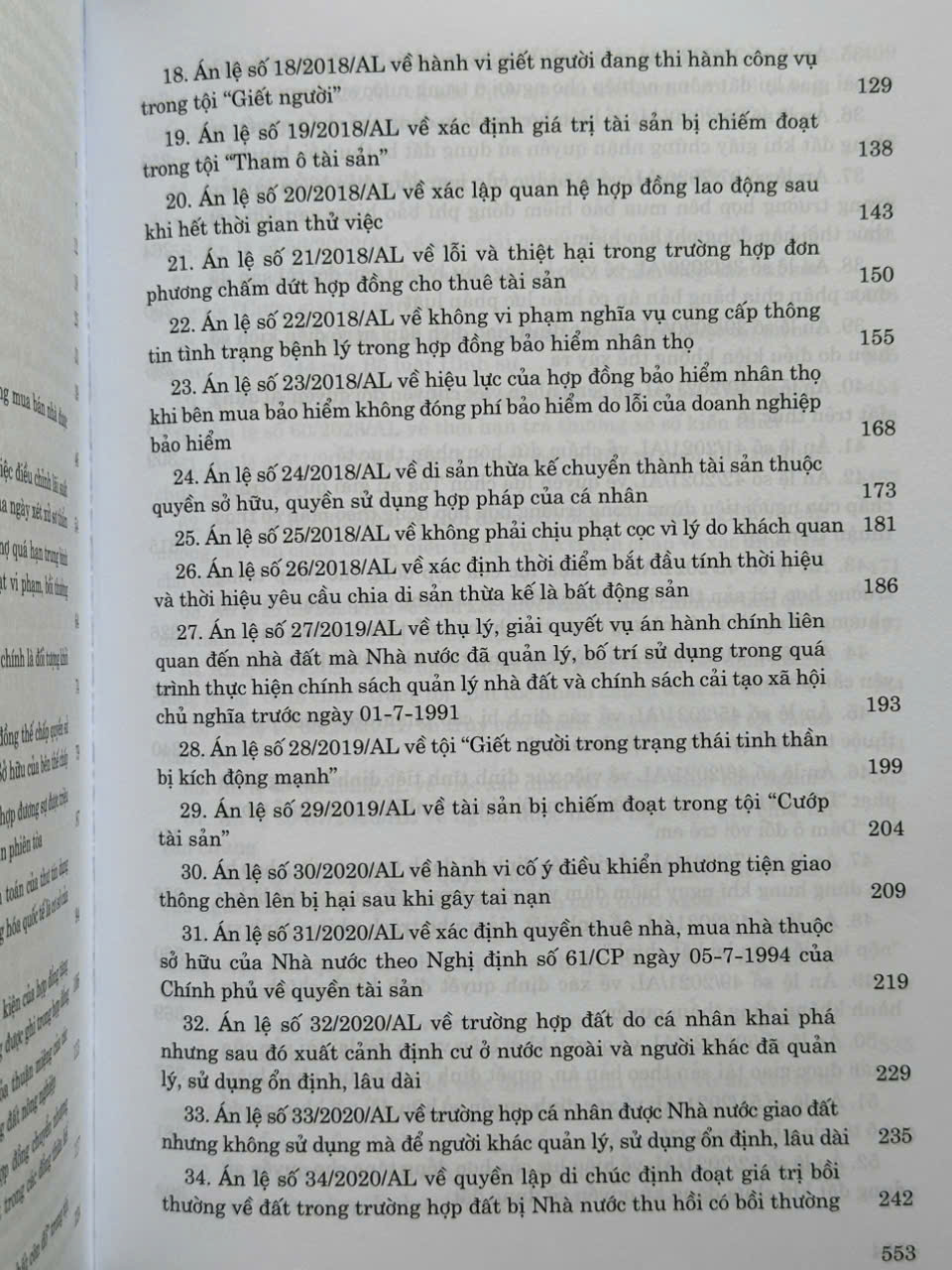 Sách Hệ Thống Án Lệ Việt Nam – Từ Án Lệ số 01 đến Án Lệ số 72 (V2481TP)