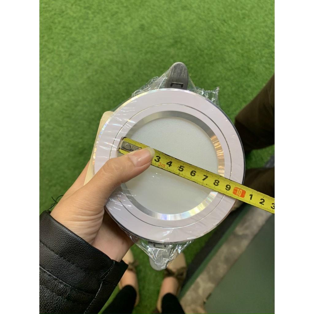 Đèn âm trần 7W D90 ba màu ánh sáng, 5W,7W,9W