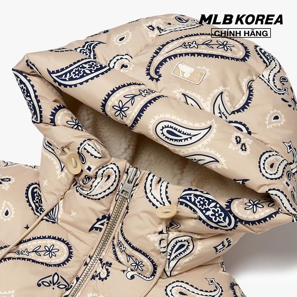 MLB - Áo khoác tay dài phối mũ Paisley 3ADJI0126-50BGS