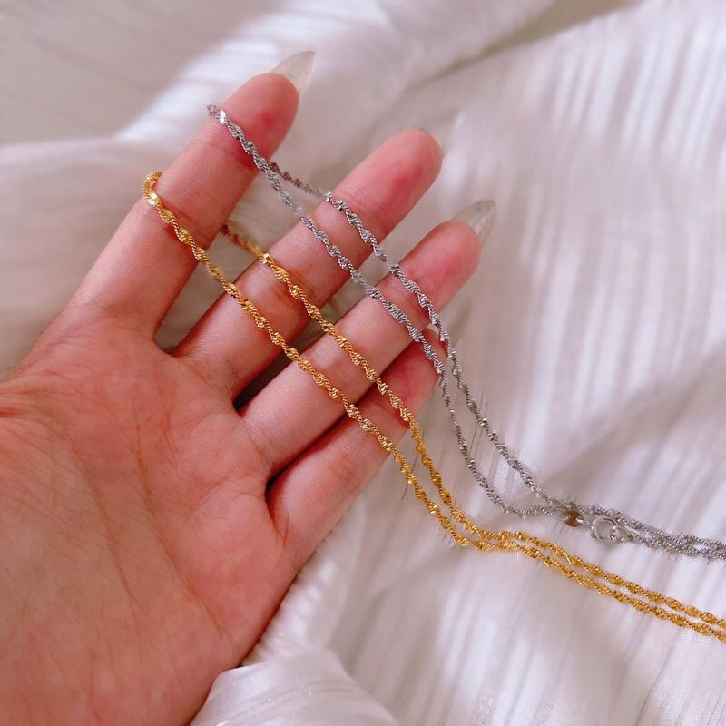 Dây chuyền xoắn bền màu