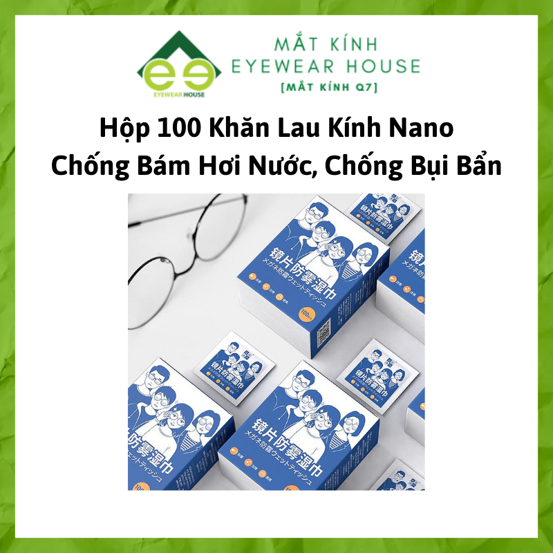 (Hoả Tốc) Khăn lau kính NANO chuyên dụng chống bám hơi nước đi mưa, đeo khẩu trang hỗ trợ chơi thể thao