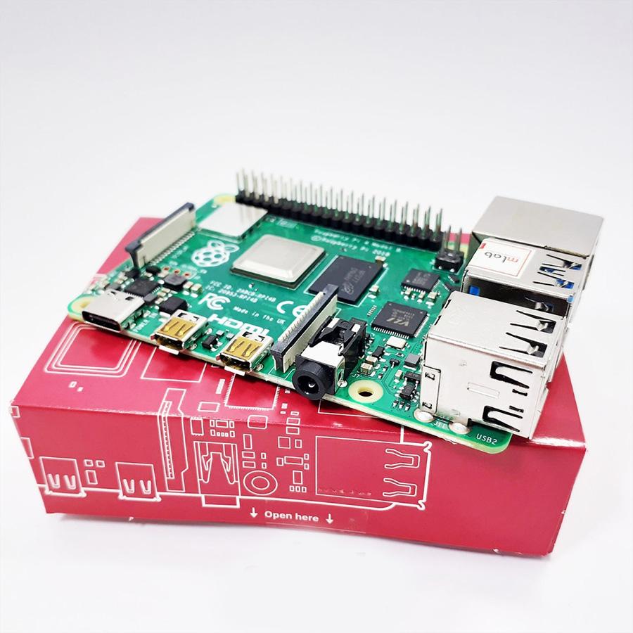 Máy tính nhúng Raspberry Pi 4 Model B Completely Upgraded Made in the UK - Hàng Chính Hãng