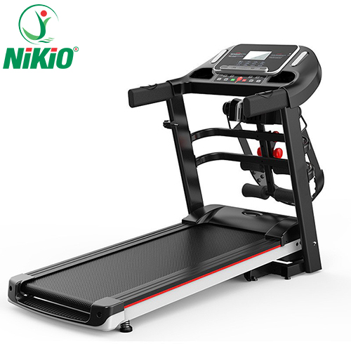 Máy chạy bộ kết hợp mát xa rung giảm mỡ bụng Nikio NK-500 - 2in1