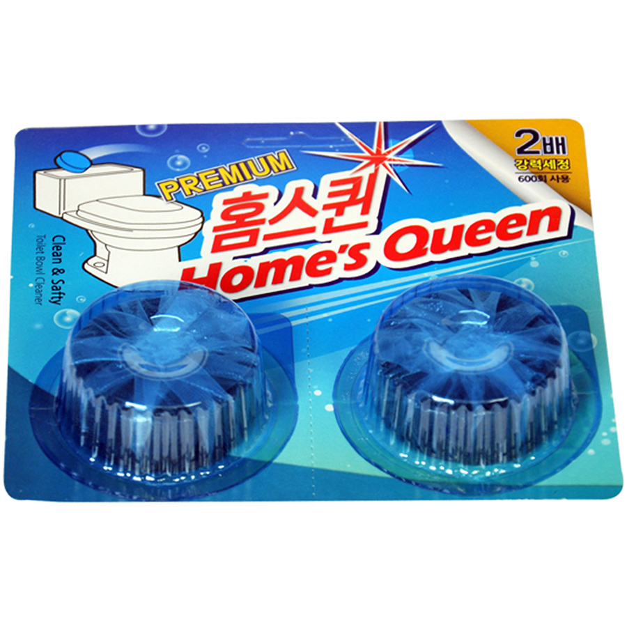 Combo 3 Vỉ Tẩy Vệ Sinh Khử Mùi Bồn Cầu Homes Queen Hàn Quốc