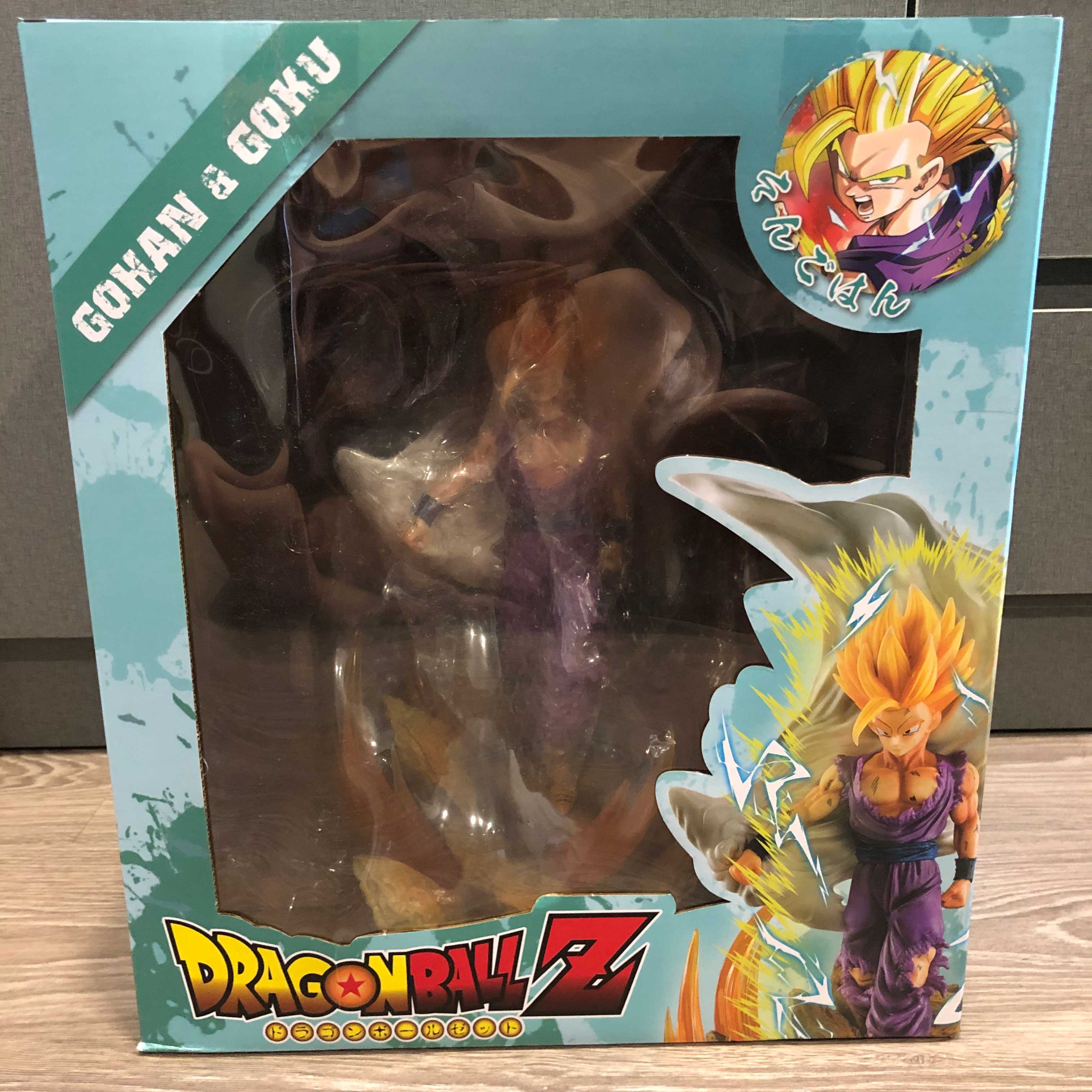 Mô hình Gohan và Goku 37 cm 2 đầu có LED usb - Dragon Ball