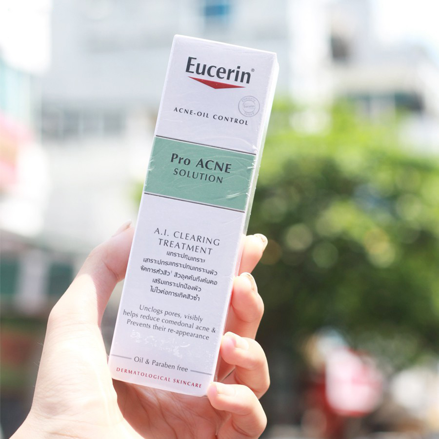 Kem Cho Da Mụn Eucerin Pro Acne Solution A.I Clearing Treatment