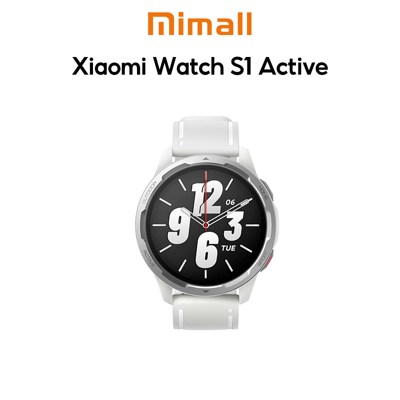 Đồng Hồ Thông Minh Xiaomi Watch S1 Active l Giữ vẻ phong cách cả khi bạn tập luyện - Hàng chính hãng