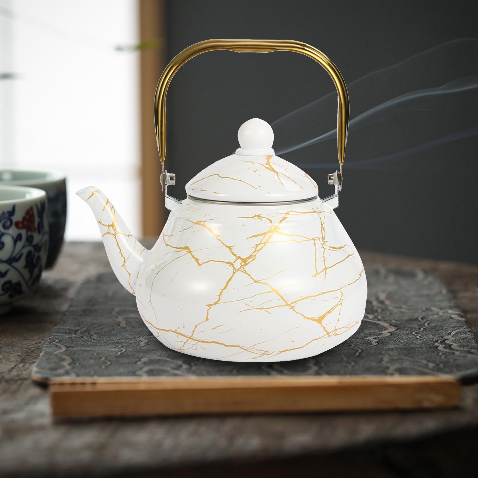 2L Capacity Tea Kettle Tea Pot Water Pot for Picnic Restaurant