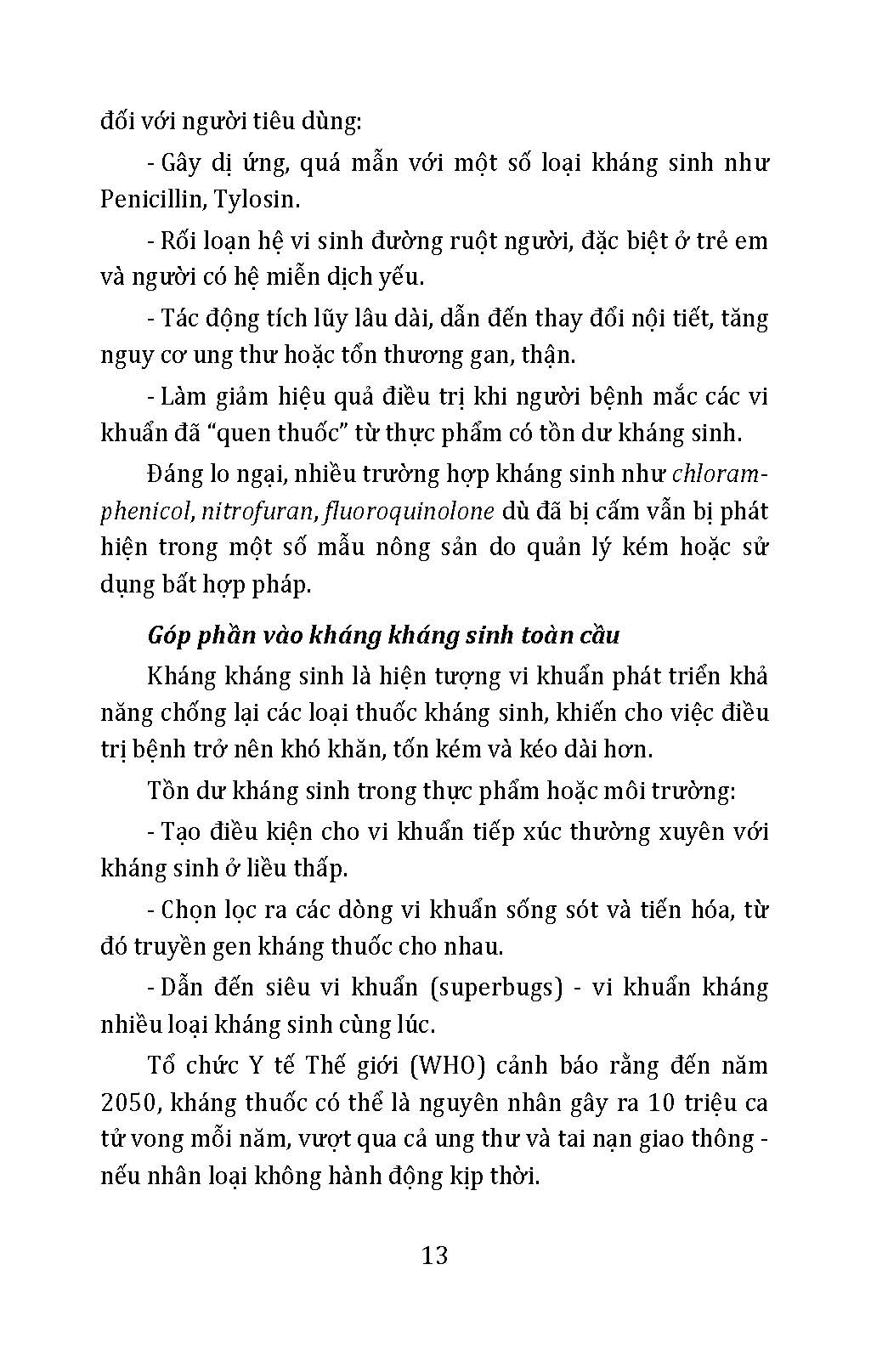 Nông Nghiệp Hữu Cơ - Chăn Nuôi Không Kháng Sinh