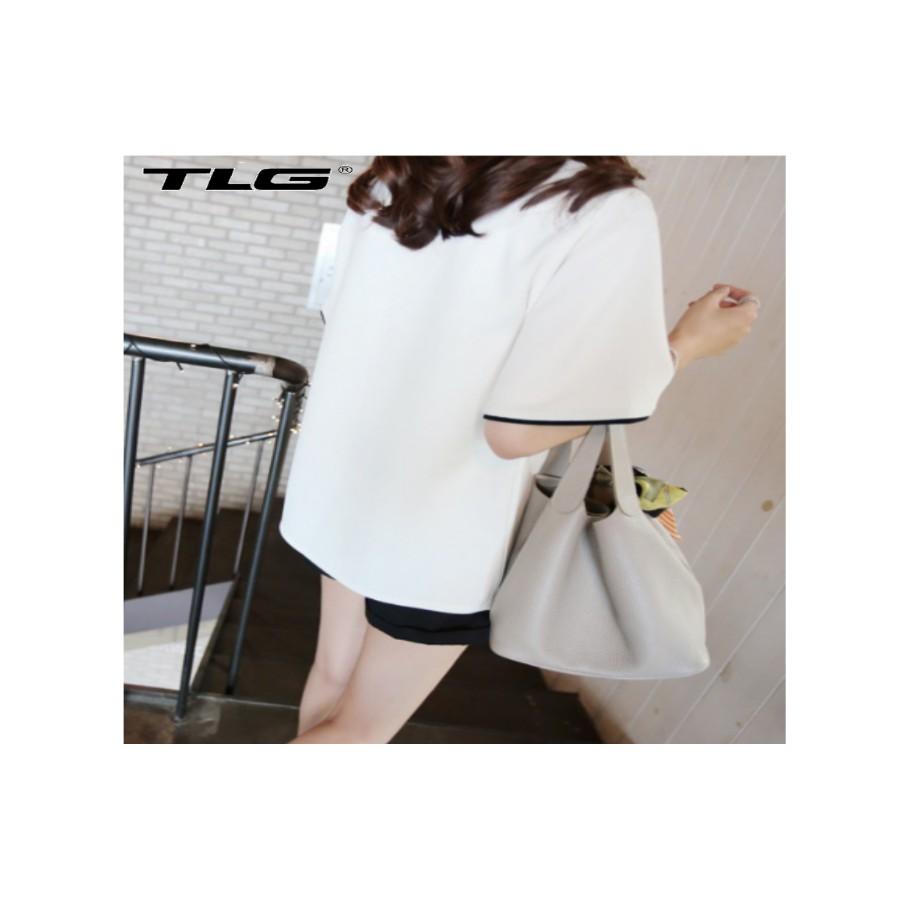 Áo thun nữ ngắn tay phong cách Hàn Quốc TLG 352TI 2
