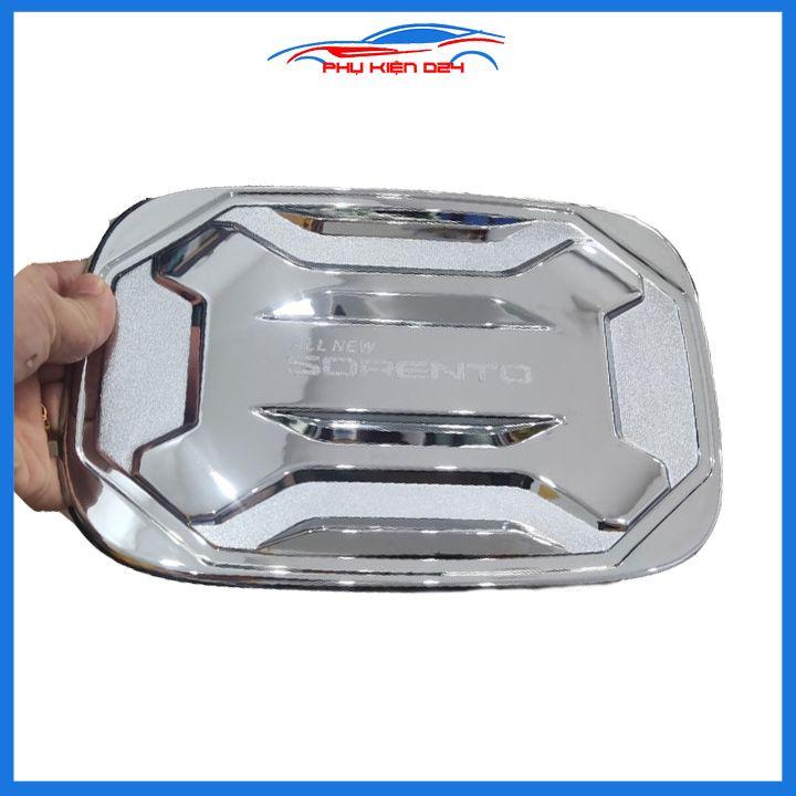 Ốp nắp bình xăng Sorento 2020-2021 mạ crom chống trầy trang trí ô tô