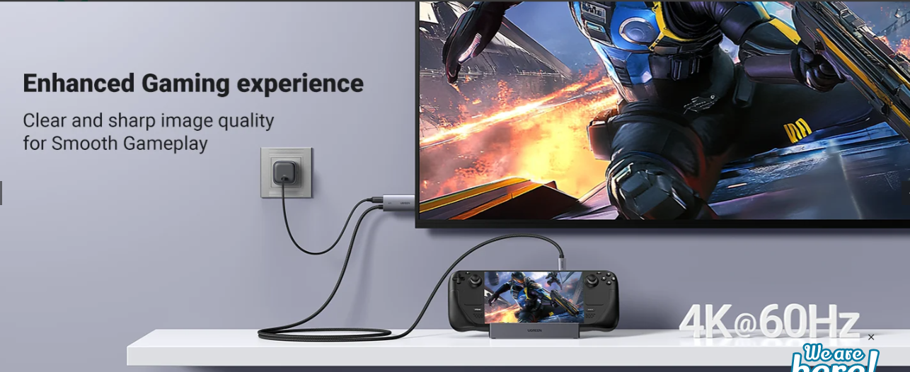 Cáp chuyển Type C sang HDMI hỗ trợ 4K dài 2m Ugreen 55330 CM675 - Hàng chính hãng