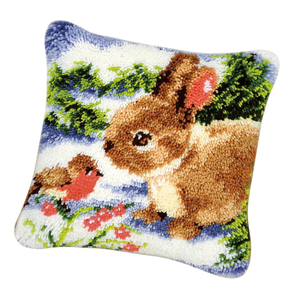Hook Kit with Basic Tool Pillow Case Making Home Ornament