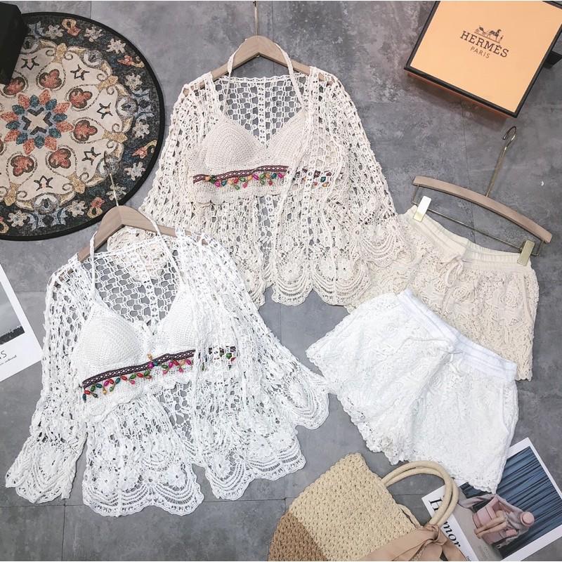 - Set ren đi bikini đi biển siêu hót