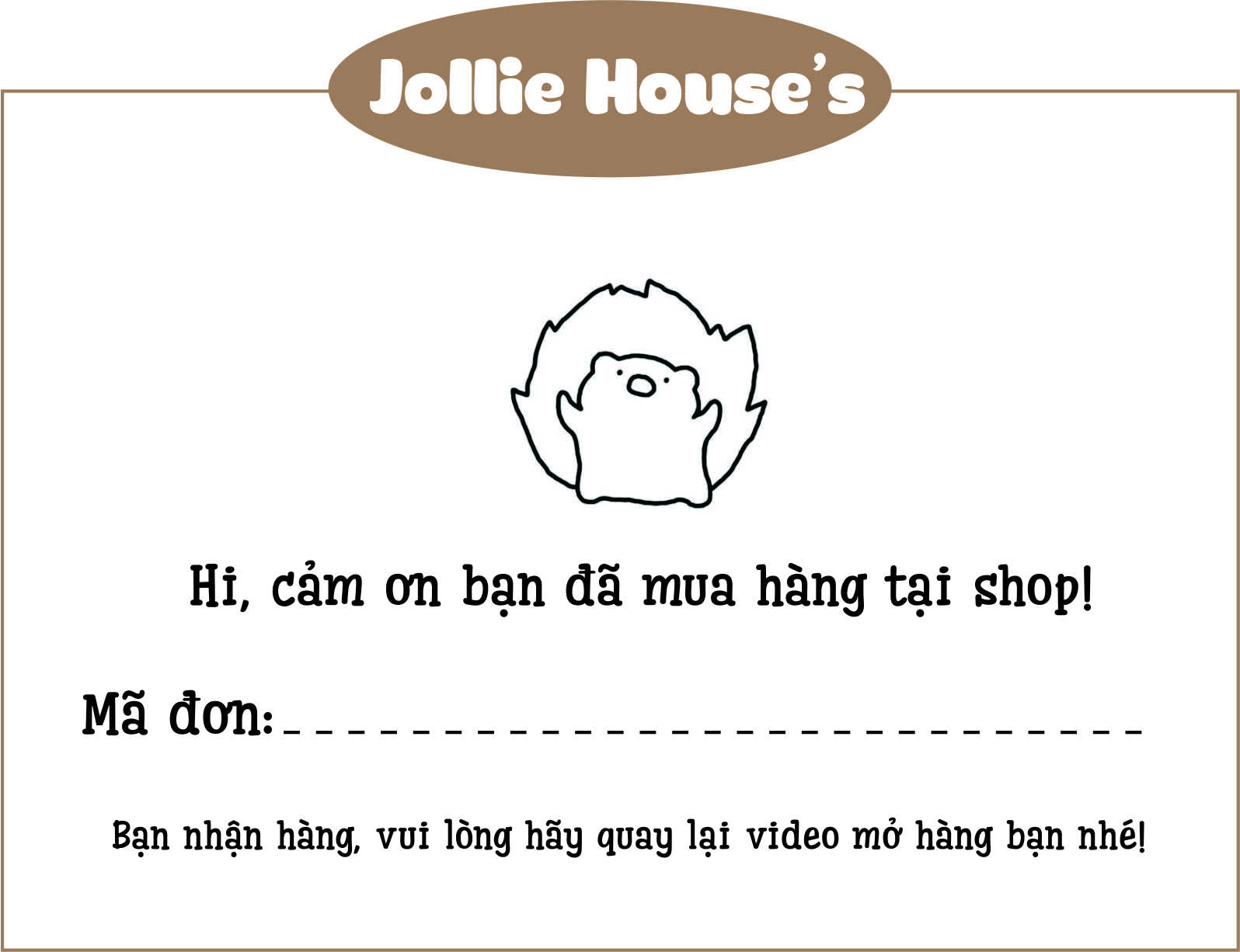 [Có keo ]50 Phiếu Giao Hàng - Tem gửi hàng - phiếu gửi hàng hình dễ thương - Tiện lợi và nhanh chóng