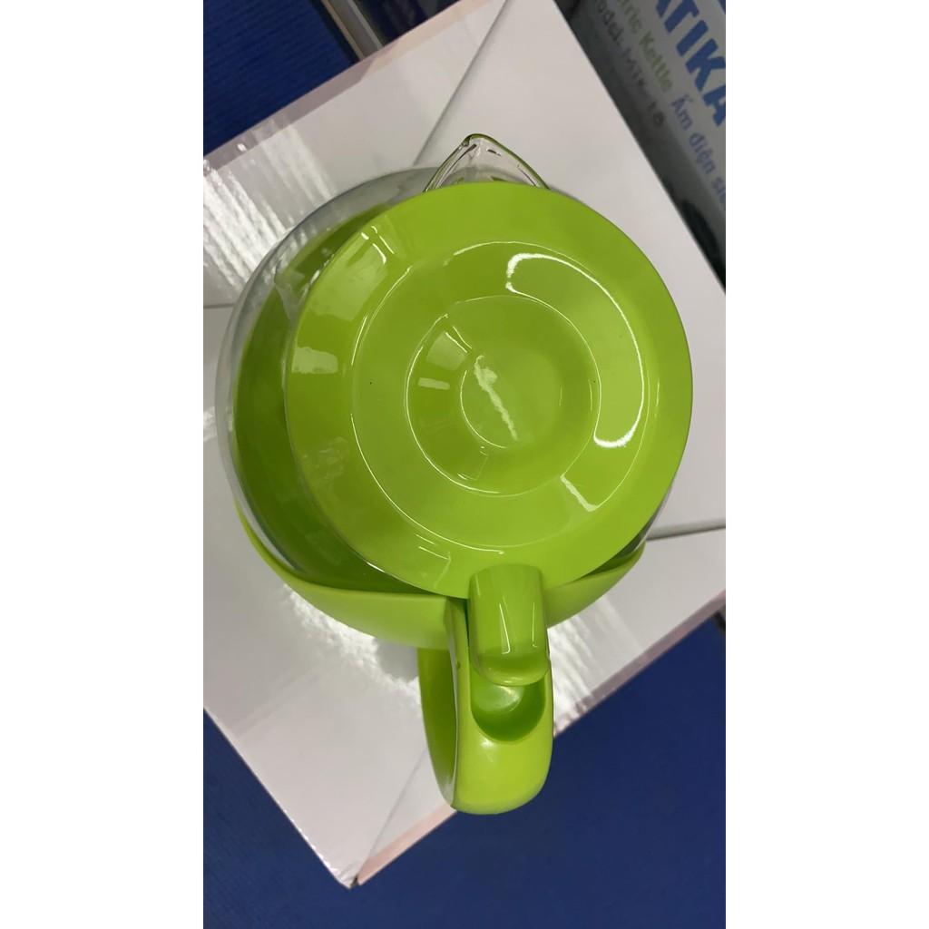Ấm lọc trà thủy tinh